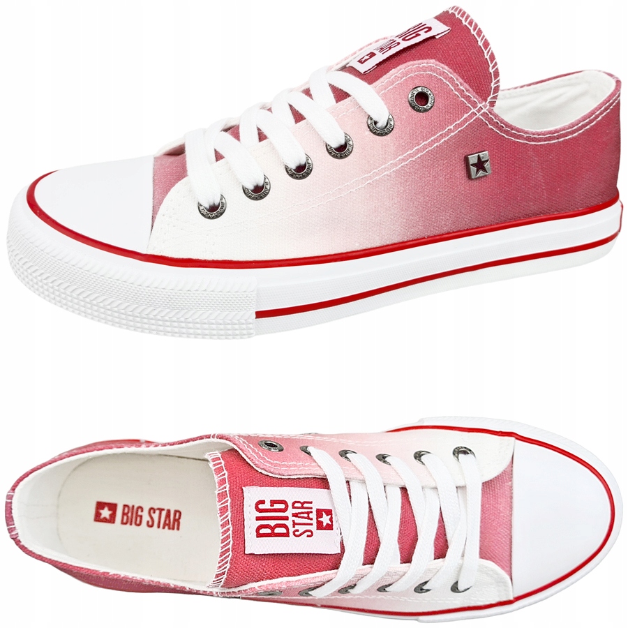 

Big Star trampki klasyczne czerwone HH274130 37
