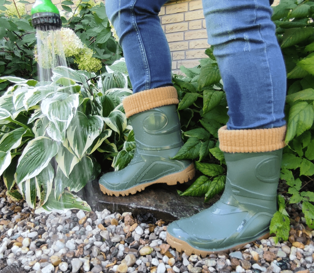 KALOSZE DAMSKIE OCIEPLANE PVC DEMAR 37 Model YOUNG FUR