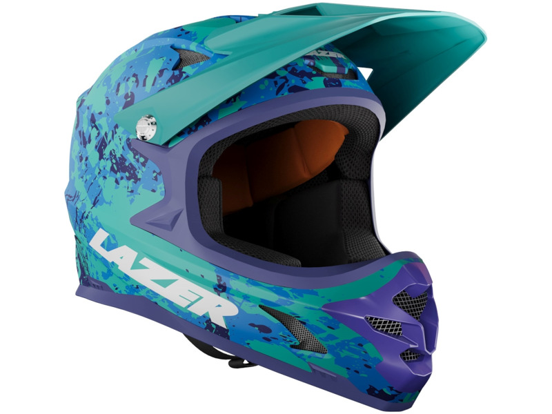 Kask rowerowy Lazer Phoenix+ Niebieski Full Face (rozmiar Xs)