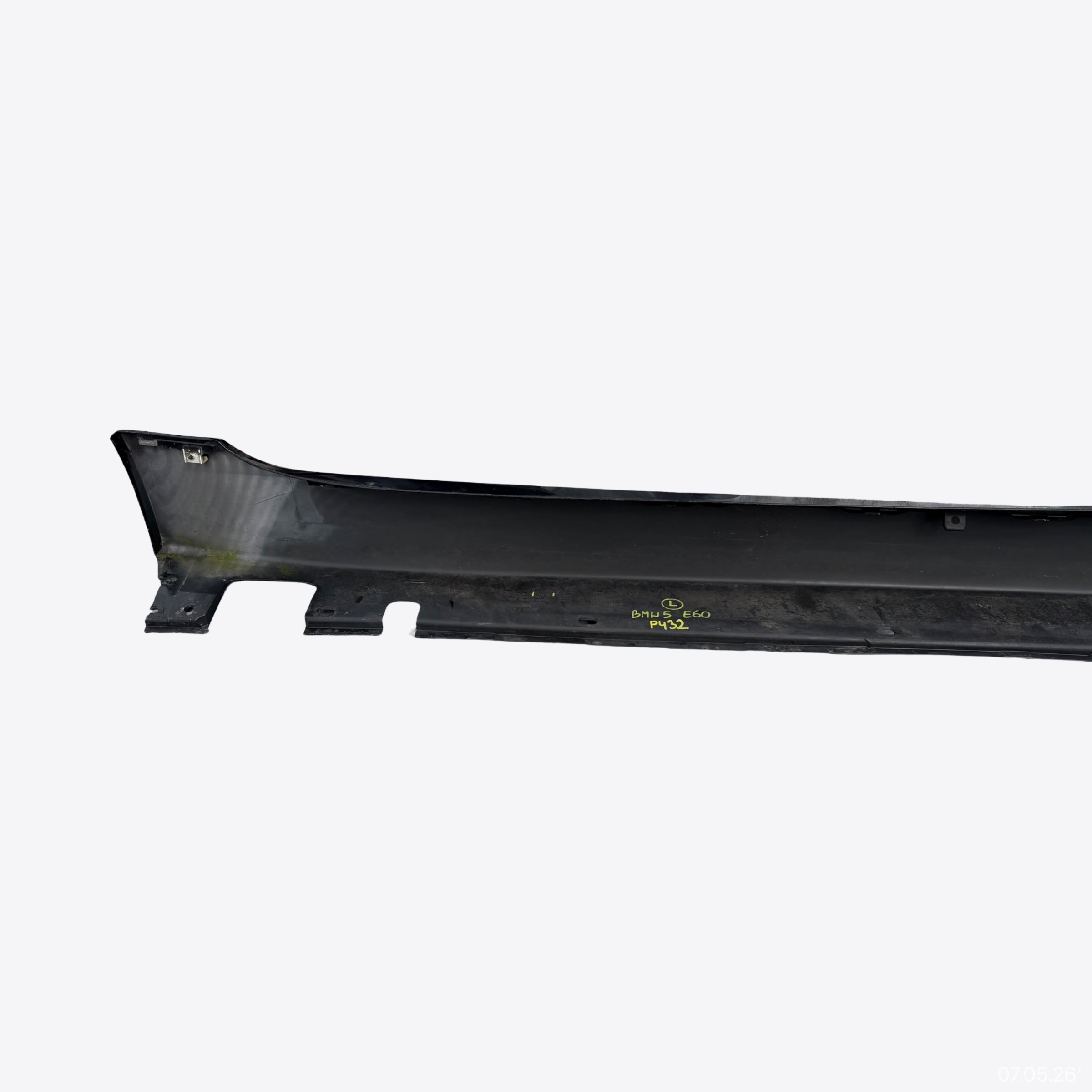 moulding threshold left BMW 5 E60 7178121