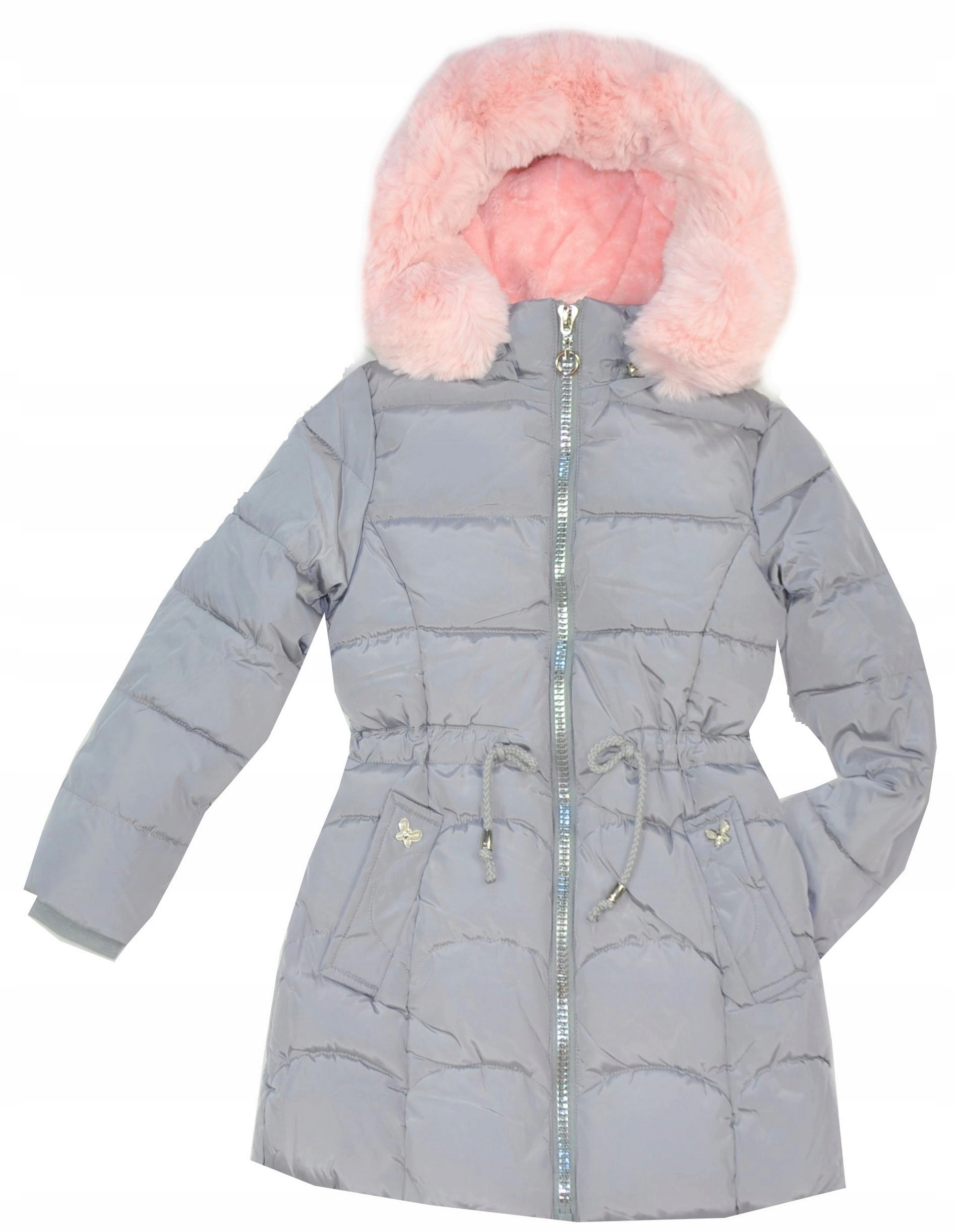 

Kurtka Zimowa Parka dziewczęca r.122/128 cm