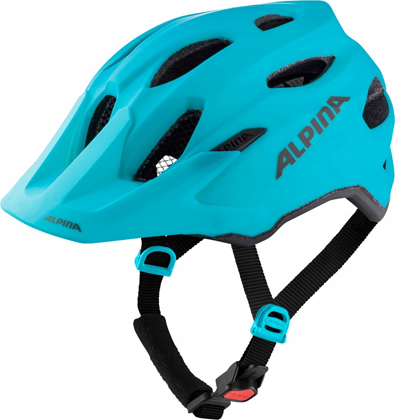 Cyklistická přilba Alpina Carapax Jr Petrol Matt S/m 51-56 cm