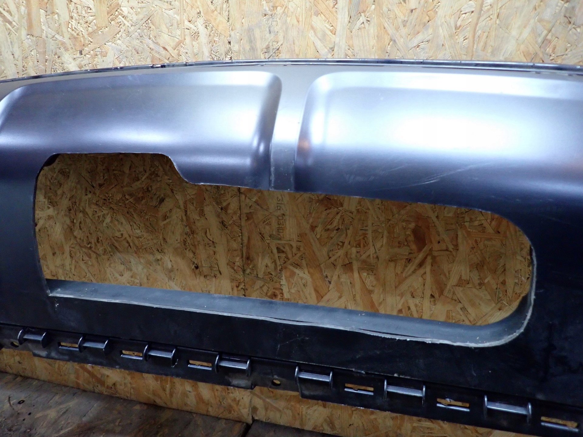 bumper rear part rear AUDI Q7 2 II 4M 4MB S LINE 2015-2019R