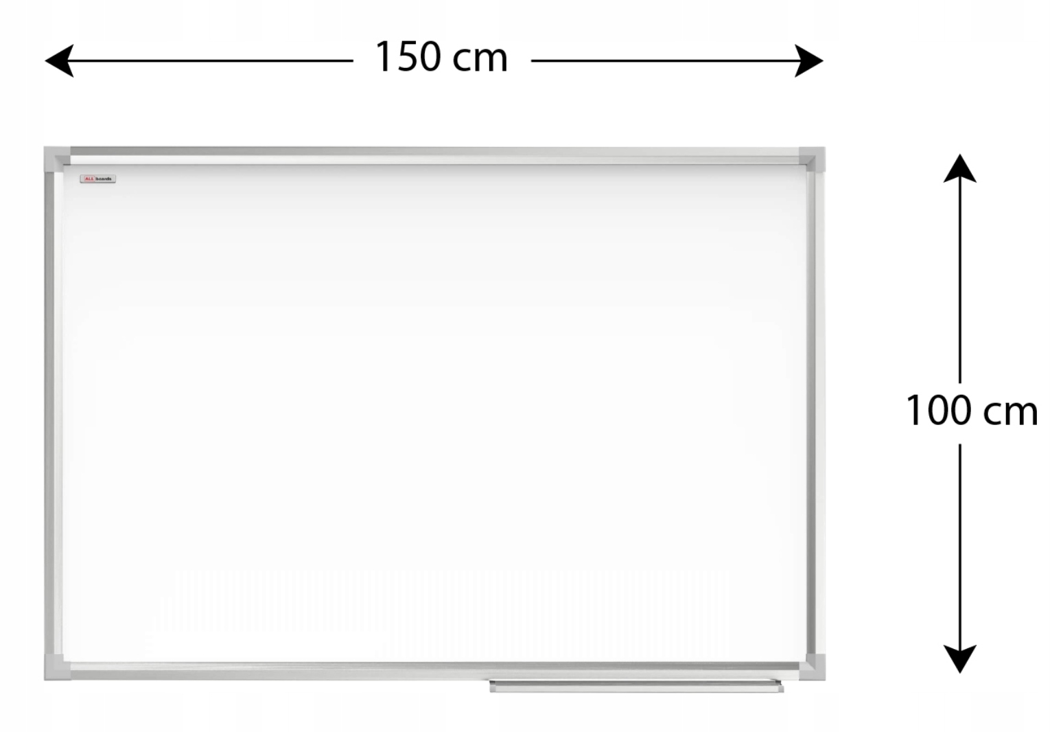 TABLICA MAGNETYCZNA SUCHOŚCIERALNA 150x100 GRATISY EAN (GTIN) 100293846474
