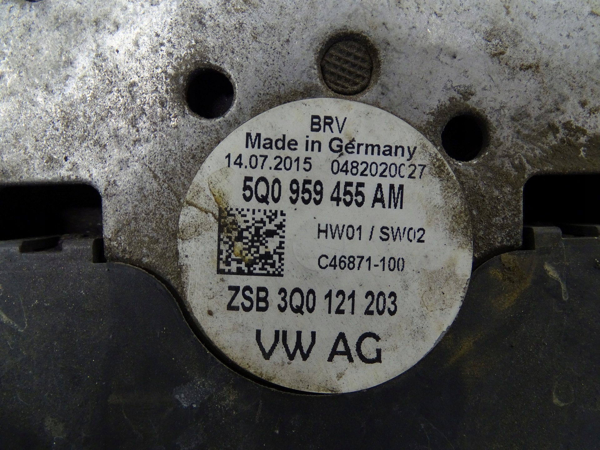 ventilátor chladiče VW PASSAT B8 2.0 TDI 5Q0959455AM
