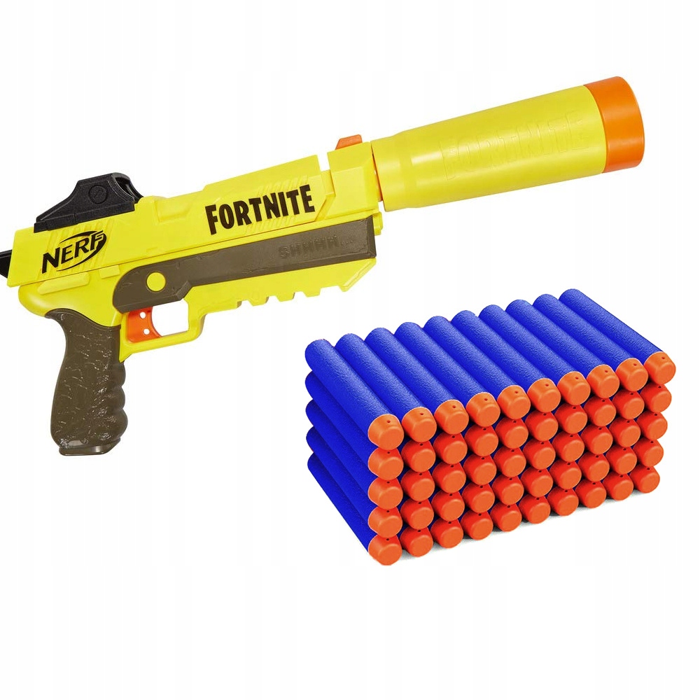 WYRZUTNIA NERF FORTNITE SP-L + 50 x STRZAŁKI E6717