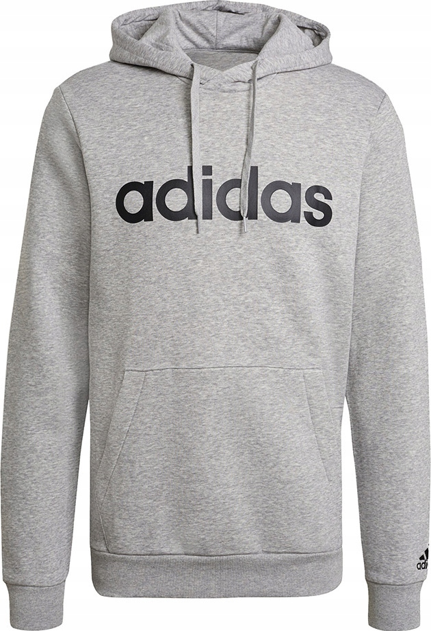Pánská Mikina Adidas Essentials Hoodie Dresová Šedá vel M
