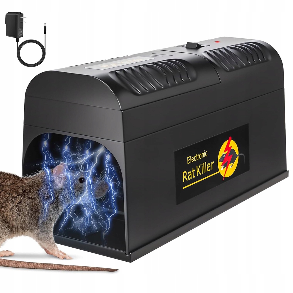 Elektrický Šok Myš Krysa Hlodavci Past Klec Odrážedlo