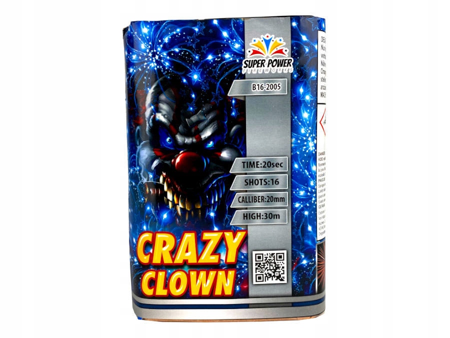 

Wyrzutnia fajerwerków Crazy Clown 20mm 15strz.