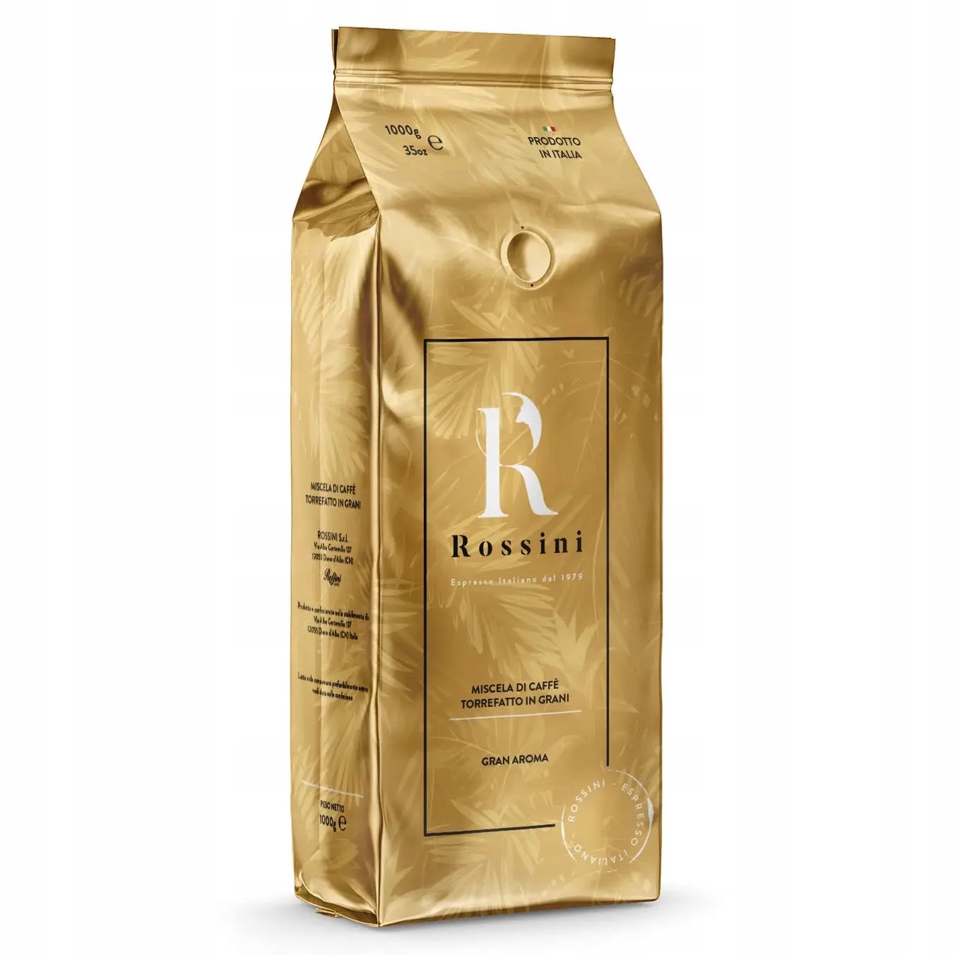 Levně Káva zrnková Rossini Gran Aroma italská káva míchaná káva 1 kg