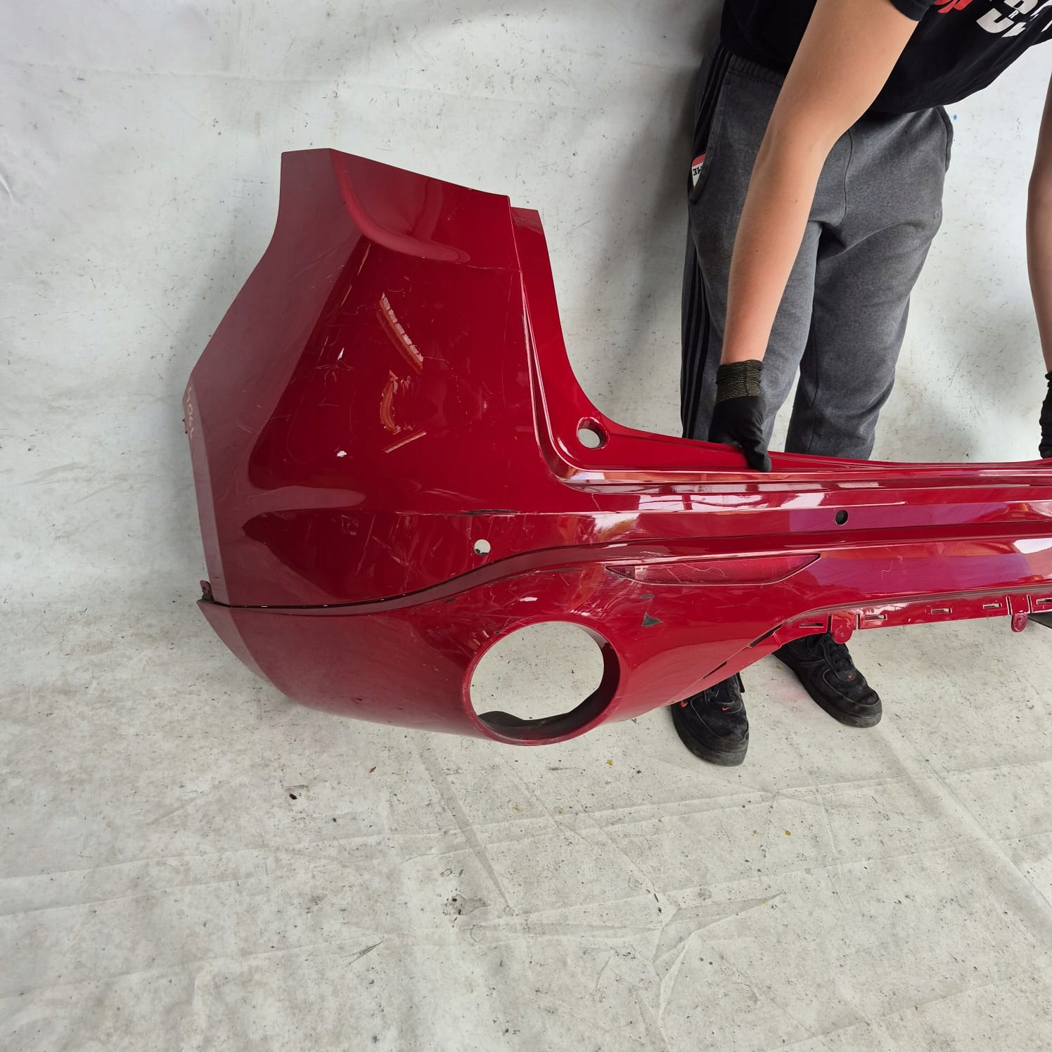 ALFA ROMEO STELVIO VELOCE 16- bumper rear part rear PDC