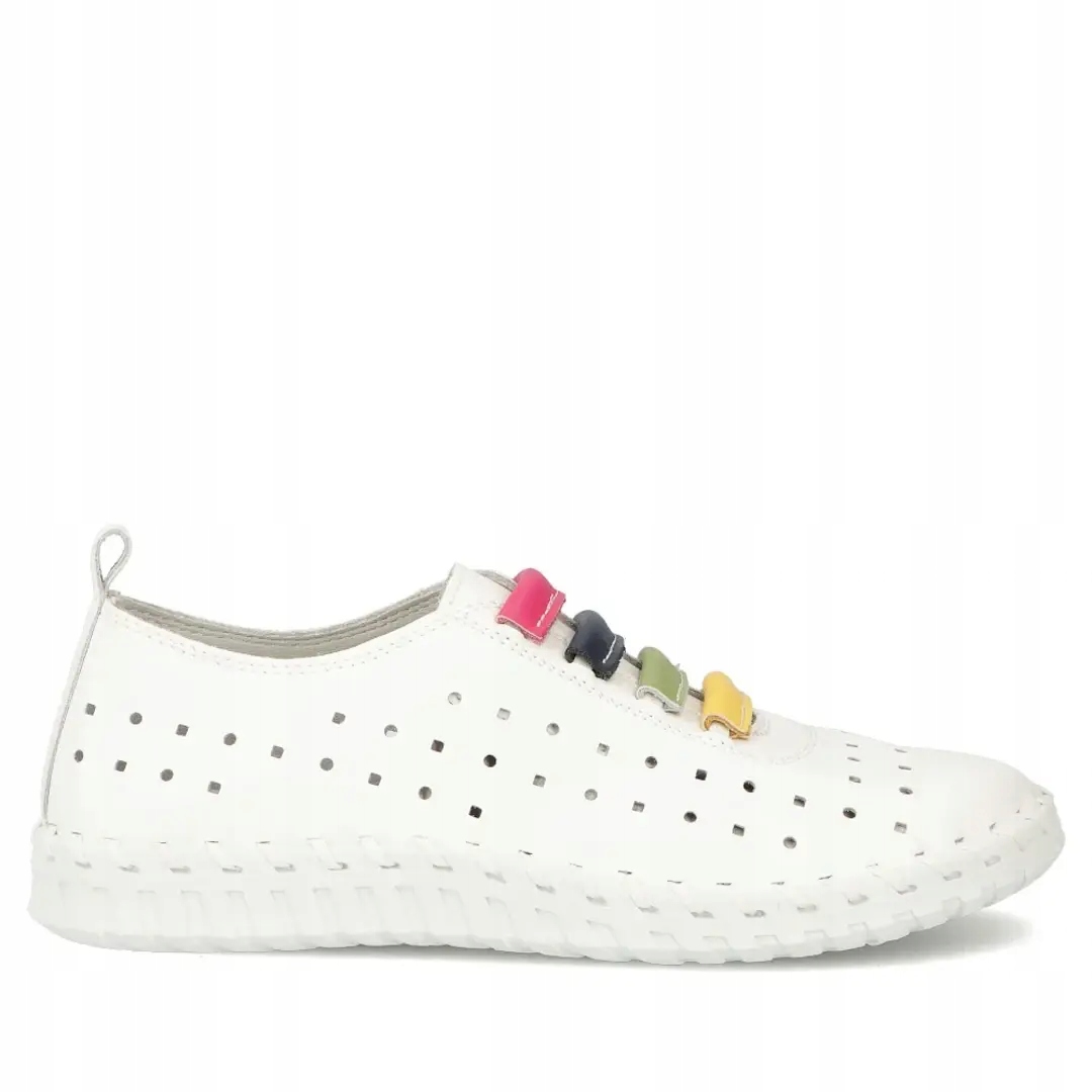 Dámské polobotky Filippo DP7693/26 Wh bílé 36, Bílá