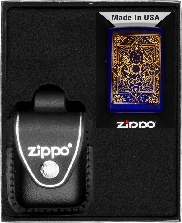 Sada Zippo Zapalovač Elements Design Dárkový No3