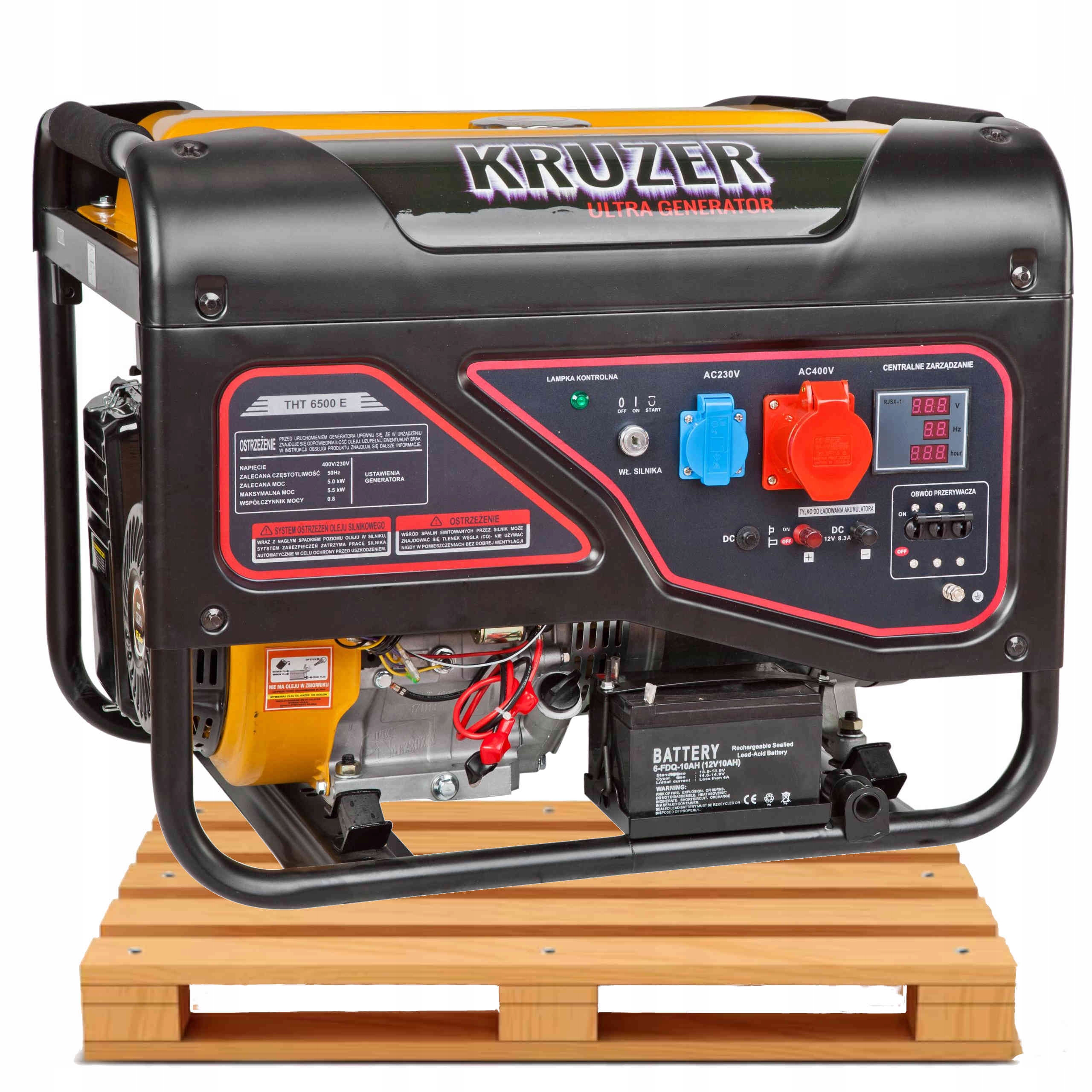 Kruzer Tht 6500 E Agregat Prądotwórczy Avr 5,0 5,5 kW