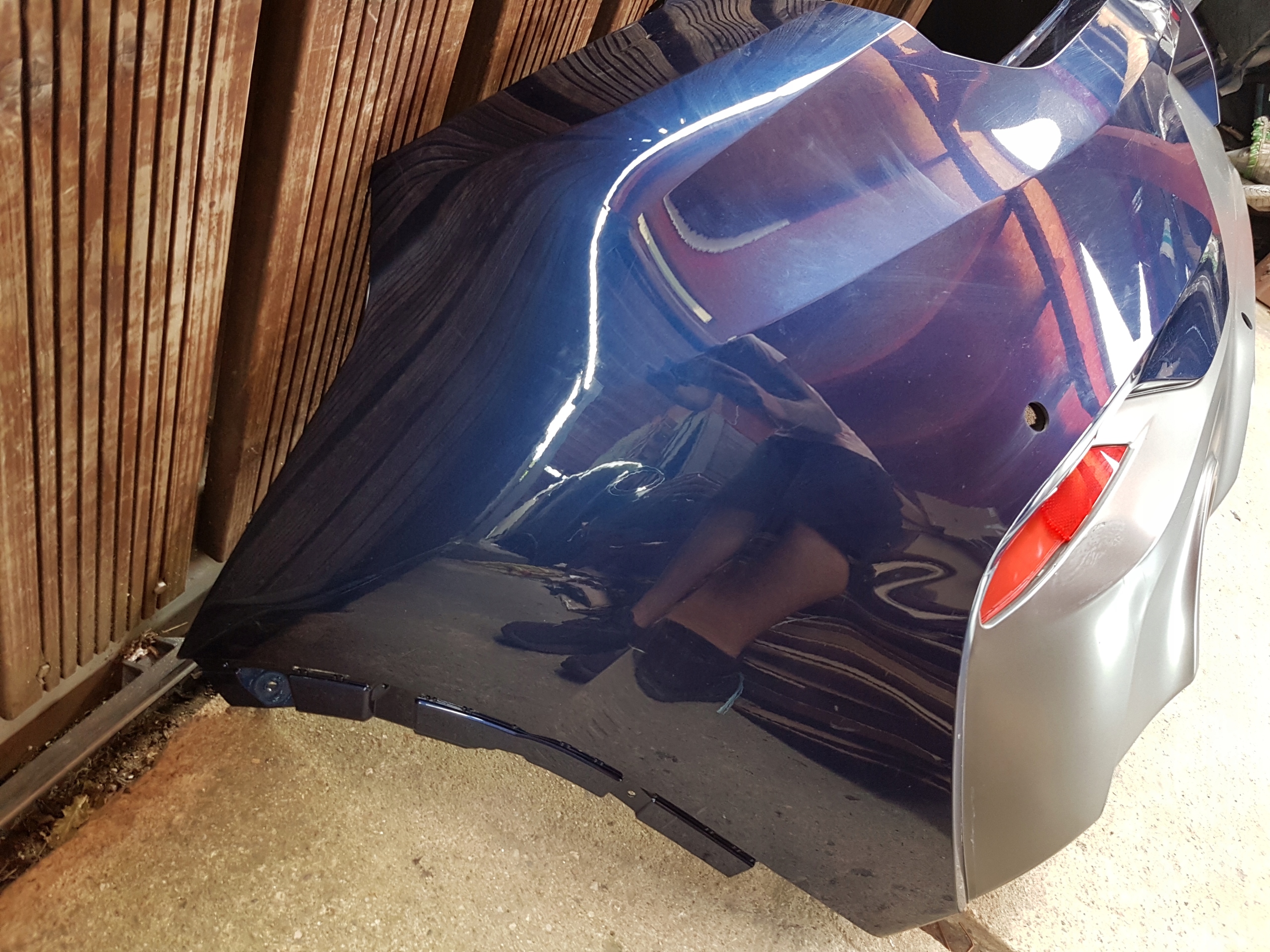 bumper rear BMW X2 F39 m-packet