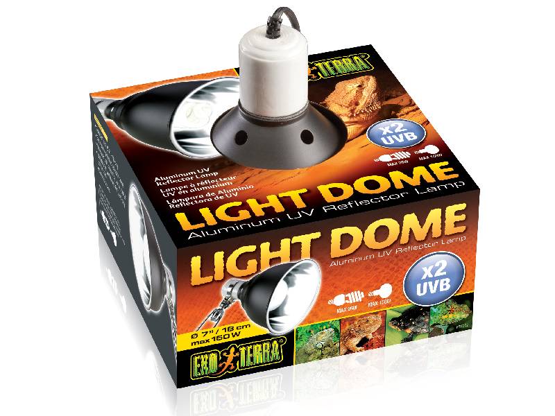 Hliníkový reflektor Light Dome Uv Exoterra 18 cm