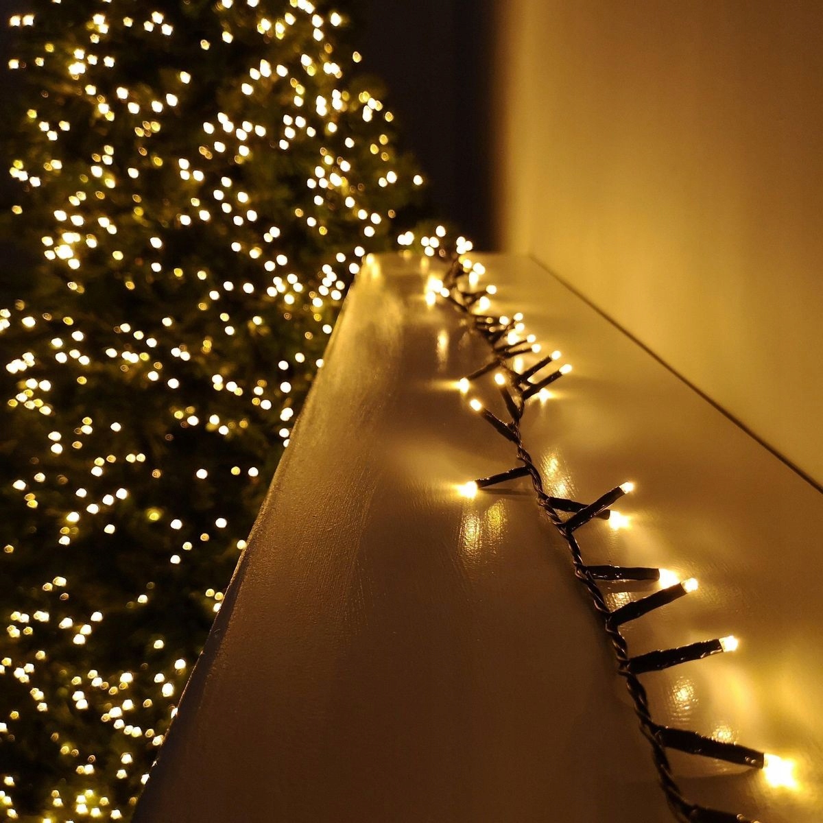 Lampki Choinkowe 1000LED Światełka Świąteczne Girlanda Świetlna ciepła biel