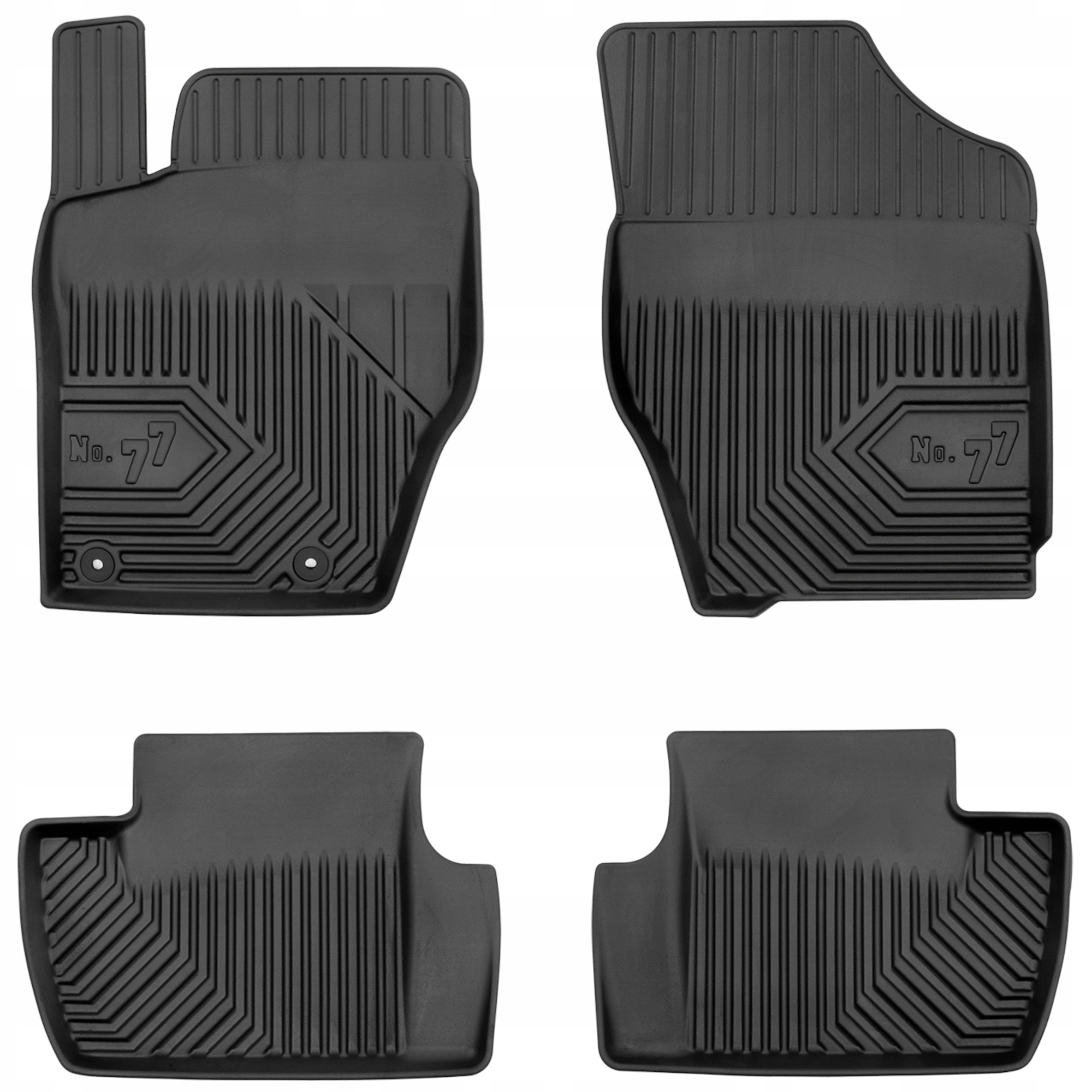 Gumové koberce č.77 Citroen C4 I 2004-2010