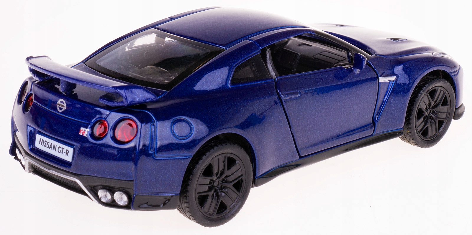 auto metalowe RMZ - Nissan GT-R Blue K-858 — 6