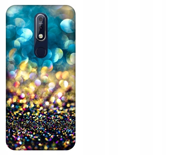 

Etui pokrowiec Nokia 5.1 5_1 Plus Bokeh koraliki