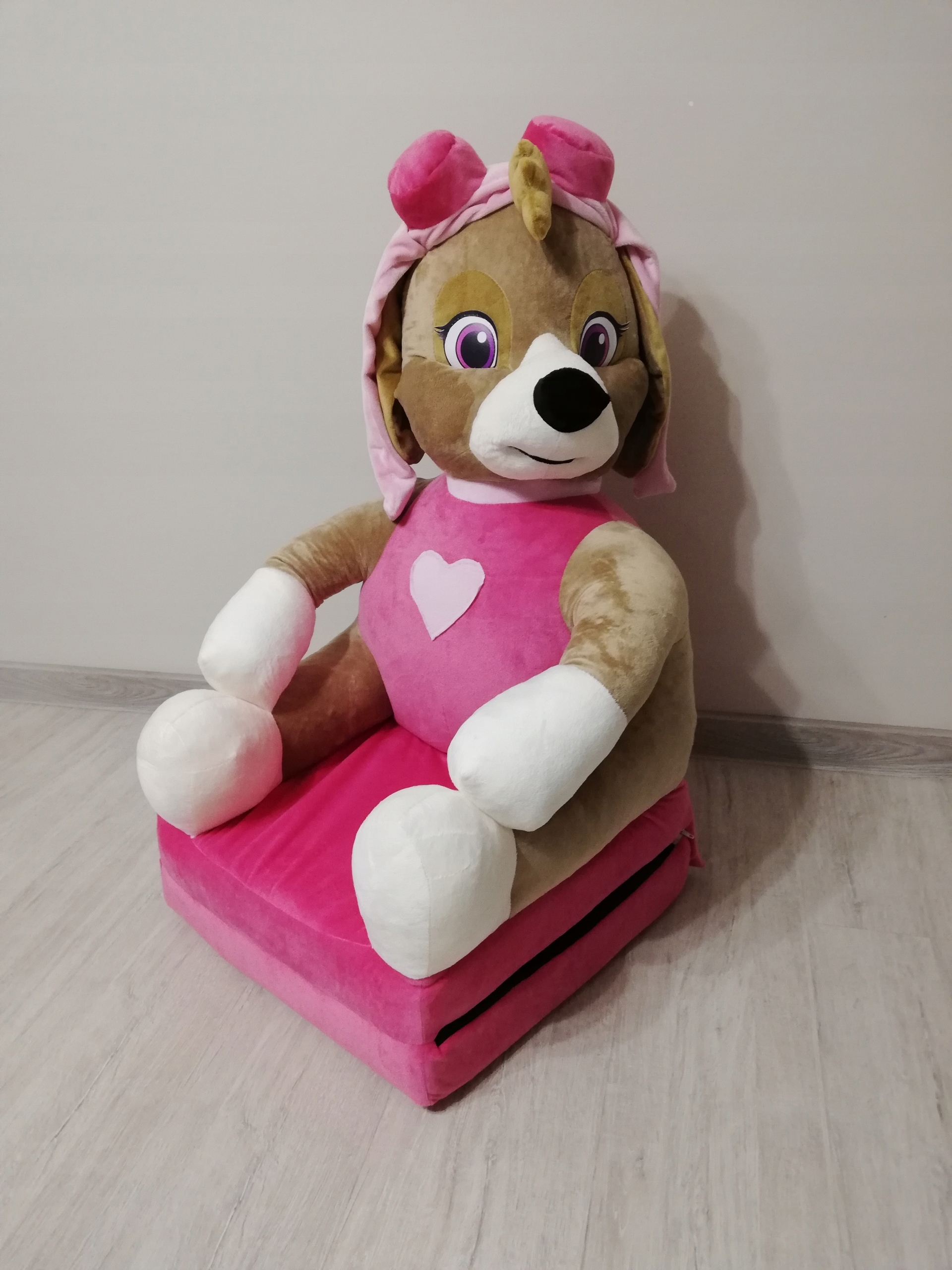 FOTEL DLA DZIECI ROZKŁADANY FOTELIK PLUSZOWY PUFA Kod producenta SW TOMII