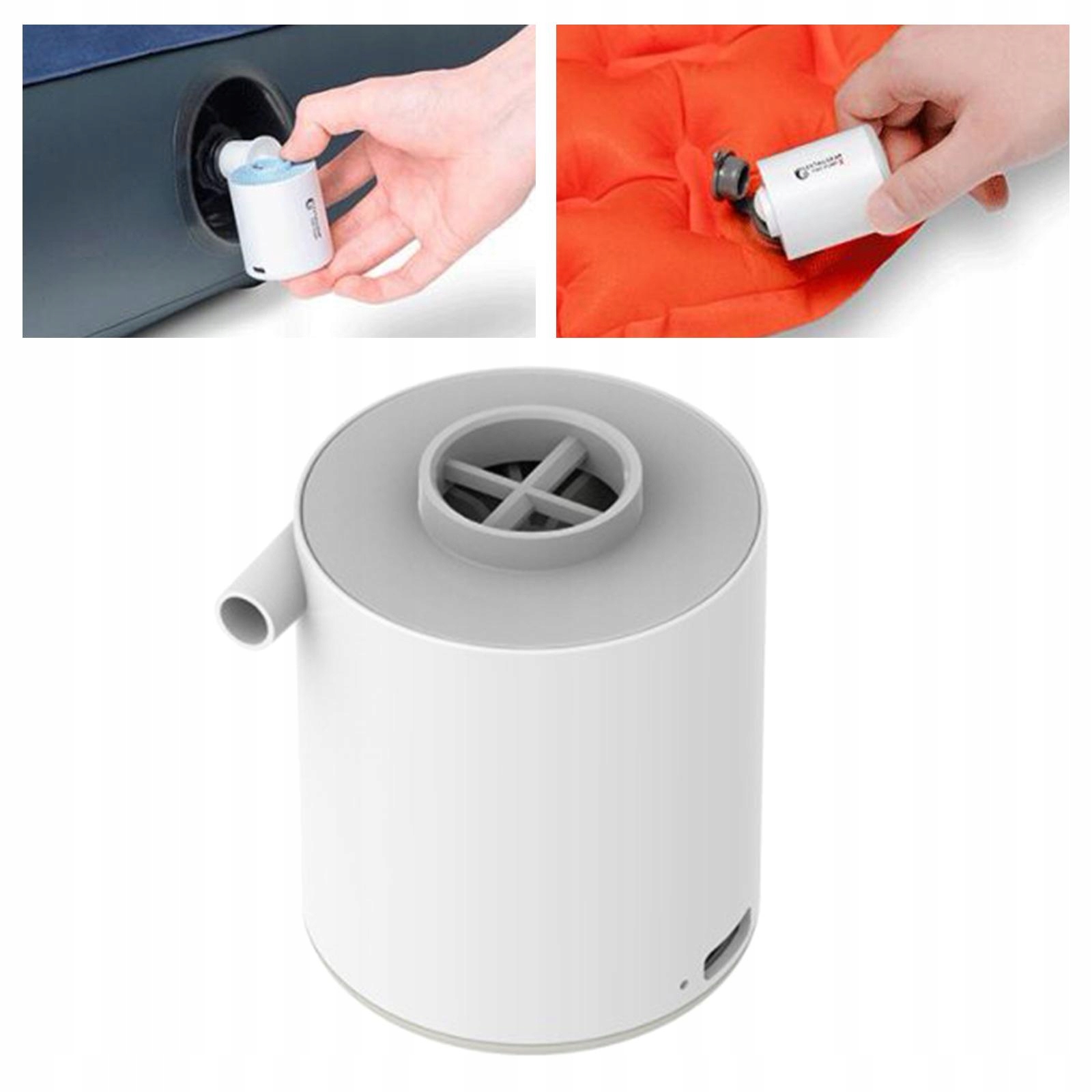 Mała elektryczna pompka powietrza, przenośna USB,