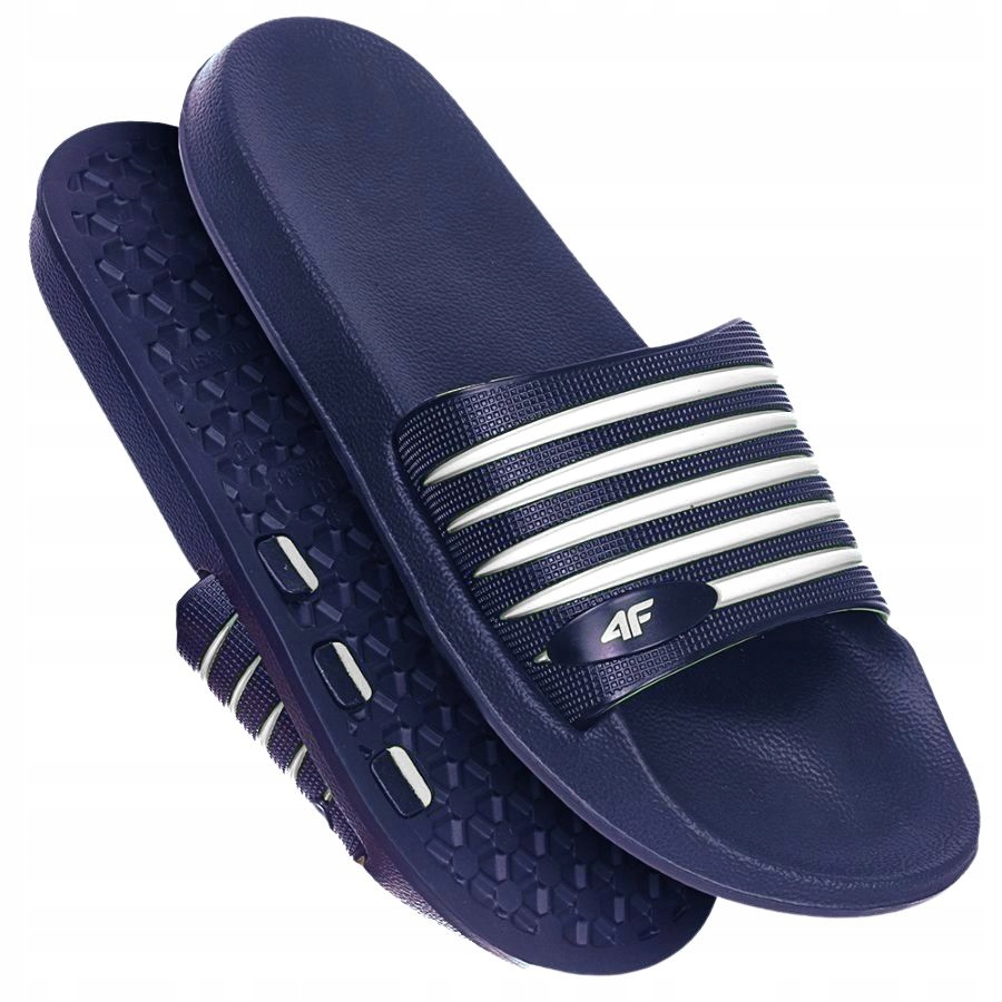 KLAPKI MĘSKIE 4F SPORTOWE GUMOWE BASENOWE NA LATO PO DOMU
