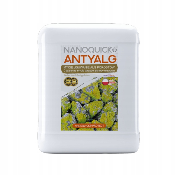 Levně Mytí zelených náletů Kostka Fasáda Terasa Schody Nanoquick Antialg