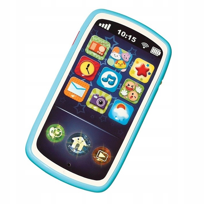 SMARTFON Telefon Nagrywa Odtwarza 0740 SMILY PLAY