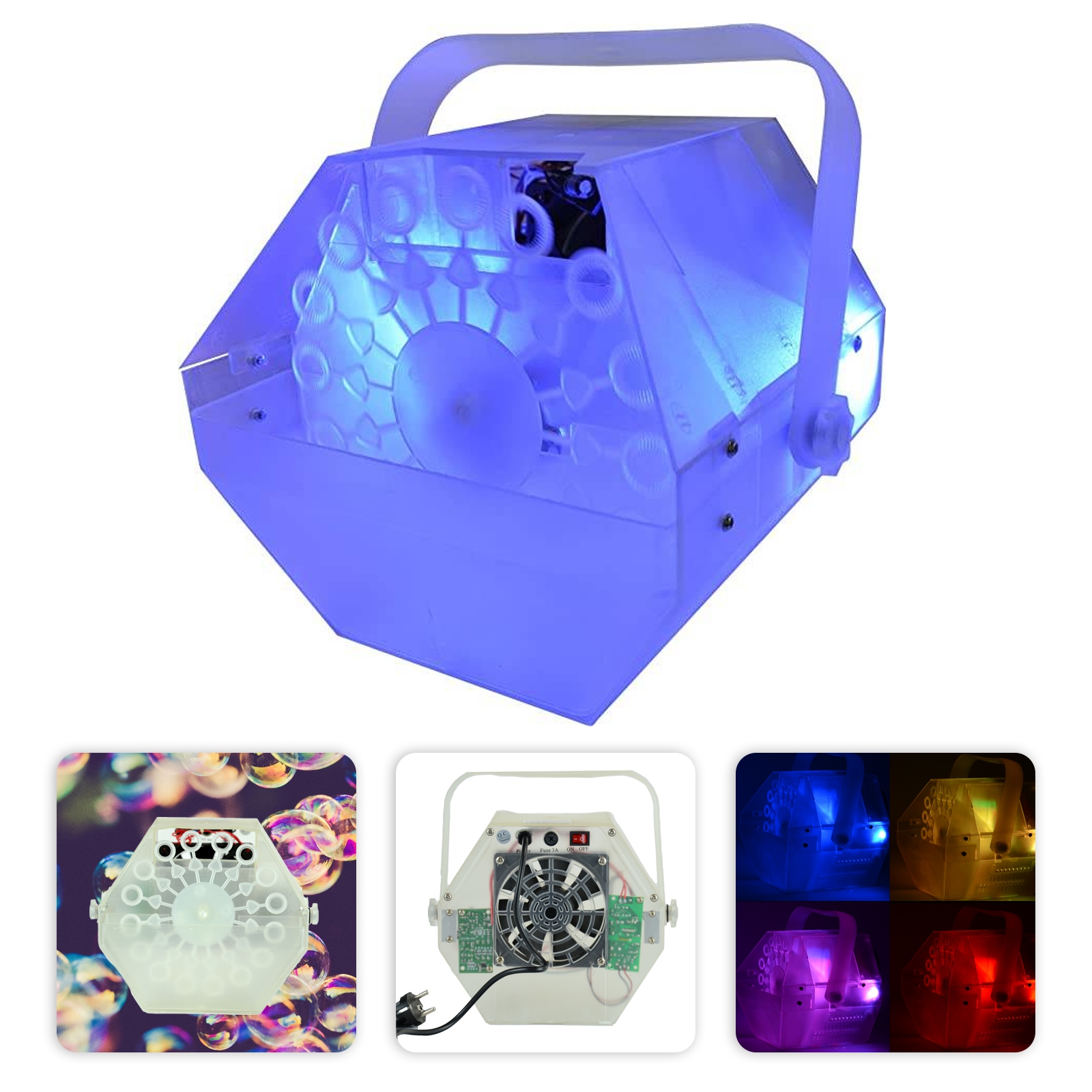 

Maszyna do baniek Led Rgb kinder party animacje
