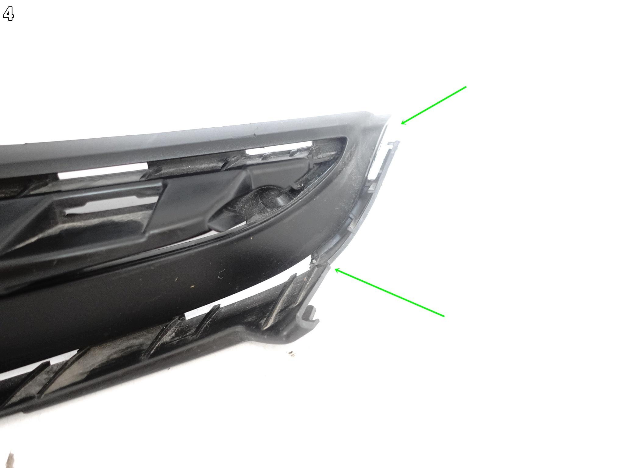 PORSCHE MACAN 95B LIFT 21- grille spoiler grid intake W bumper front left