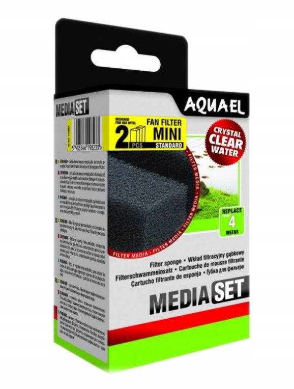 

Aquael Fan Mini Plus wkład gąbkowy do filtra 2szt