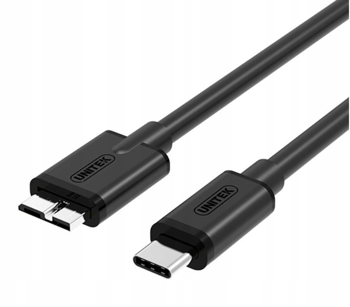 Kabel do dysku USB Typ-C do microUSB 3.0 1m Unitek Długość kabla 1 m