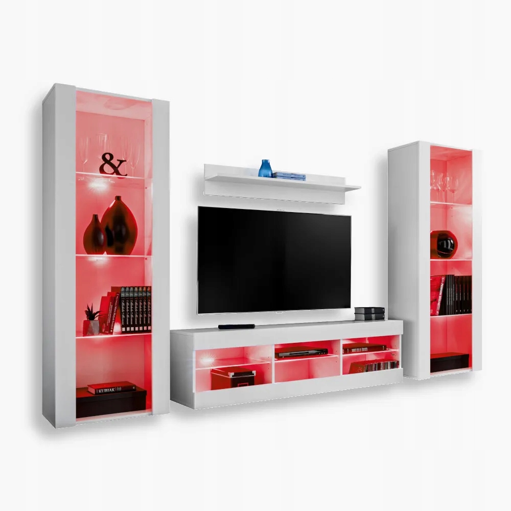 komodee Tivoli Grande Rtv súprava do obývačky biela Rgb Led