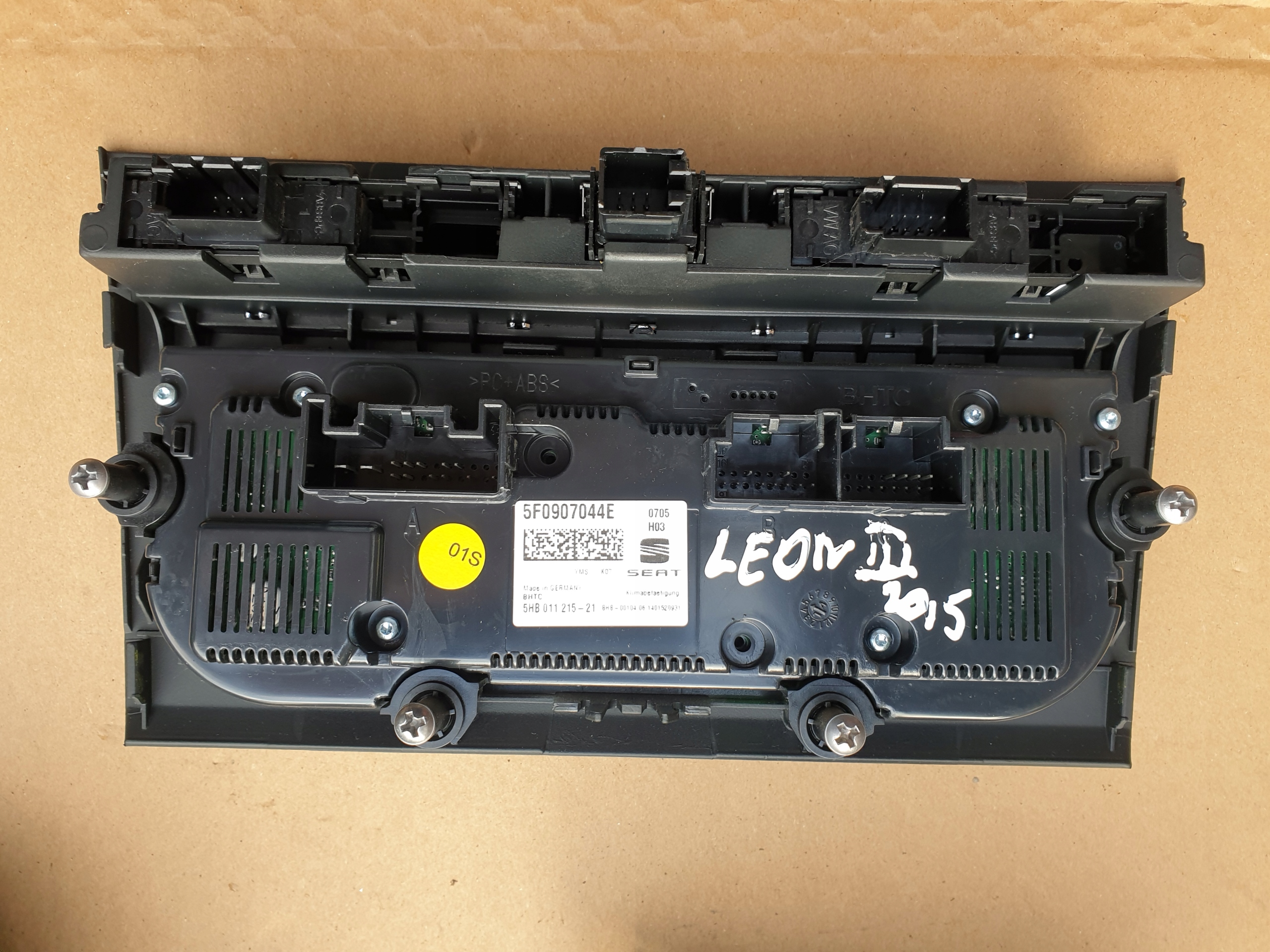 COMANDI CLIMA SEAT LEON III 3 5F 2013- 5F0907044E