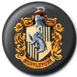 

Harry Potter Hufflepuff Herb przypinka pin button