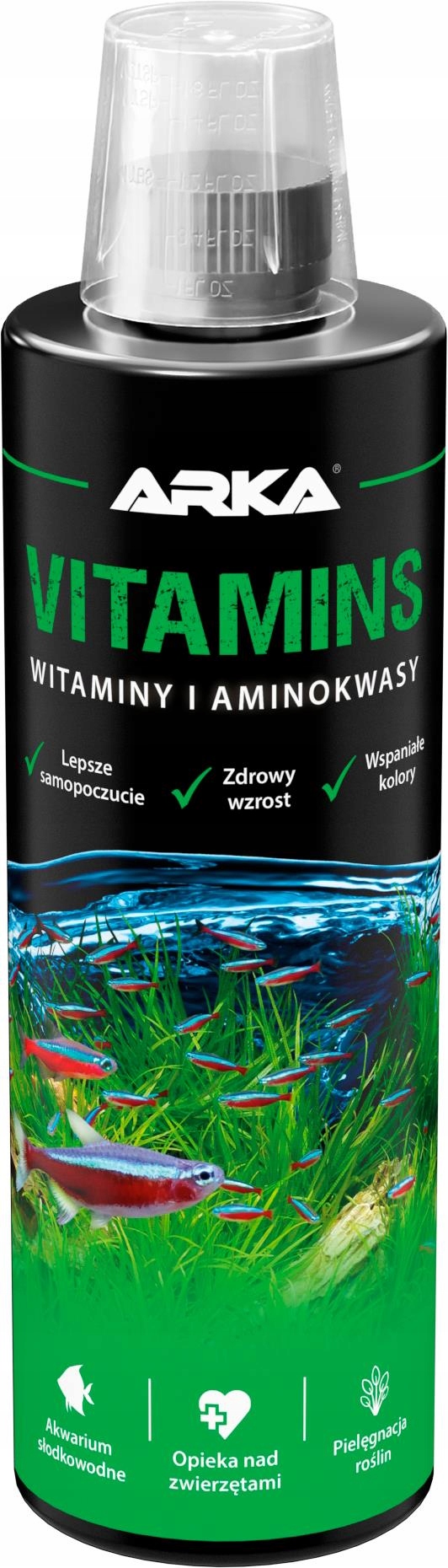 Vitamínový Přípravek Aminokyseliny Pro Sladkovodní Ryby Vitamíny 473 ML