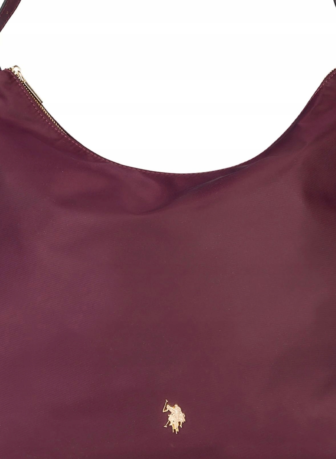 Niezwykle modna i torebka damska burgundowa Hobo U.s. Polo Assn.