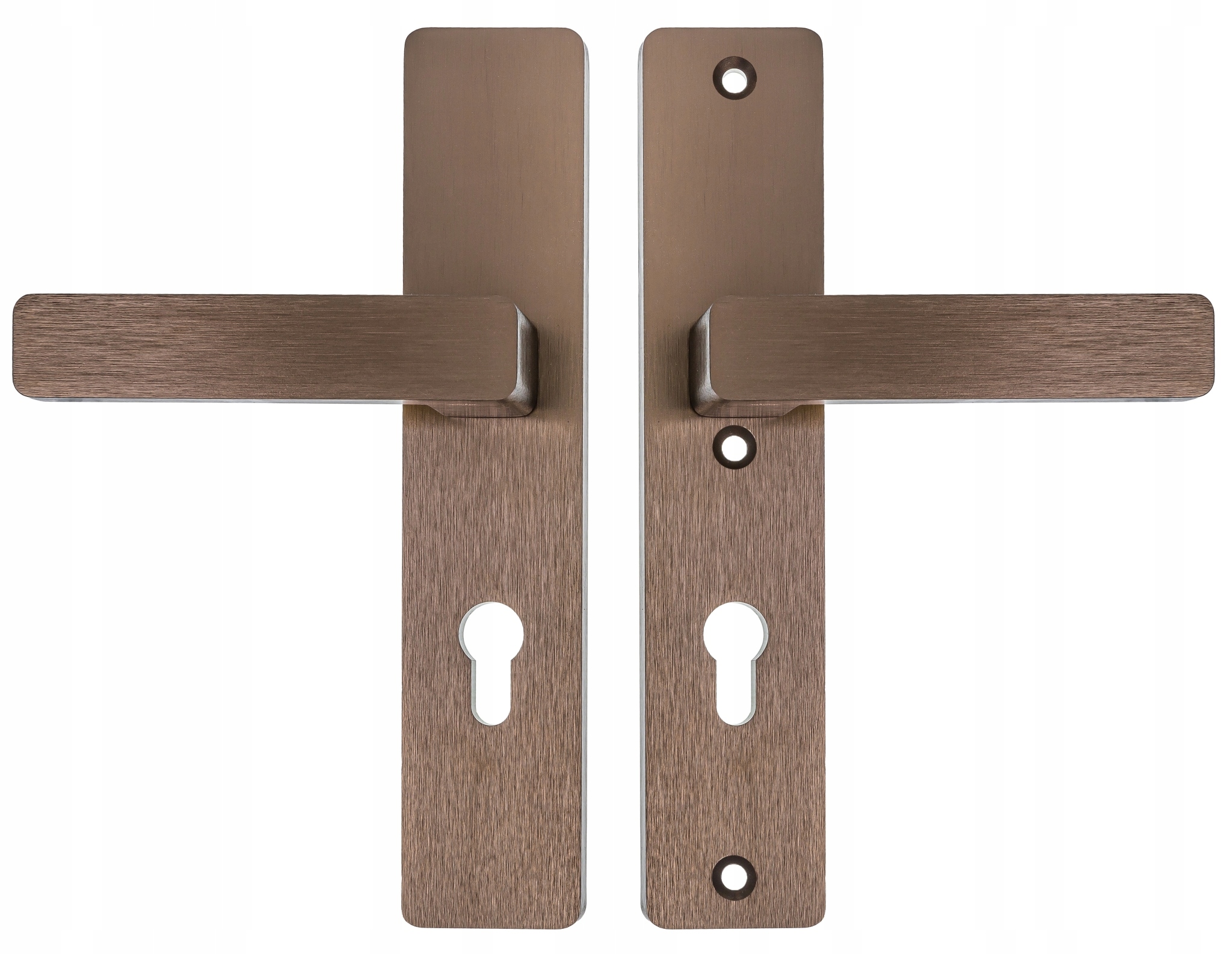 Medos Vonkajšia kľučka staré zlato brúsená Warsaw rozteč 92 mm