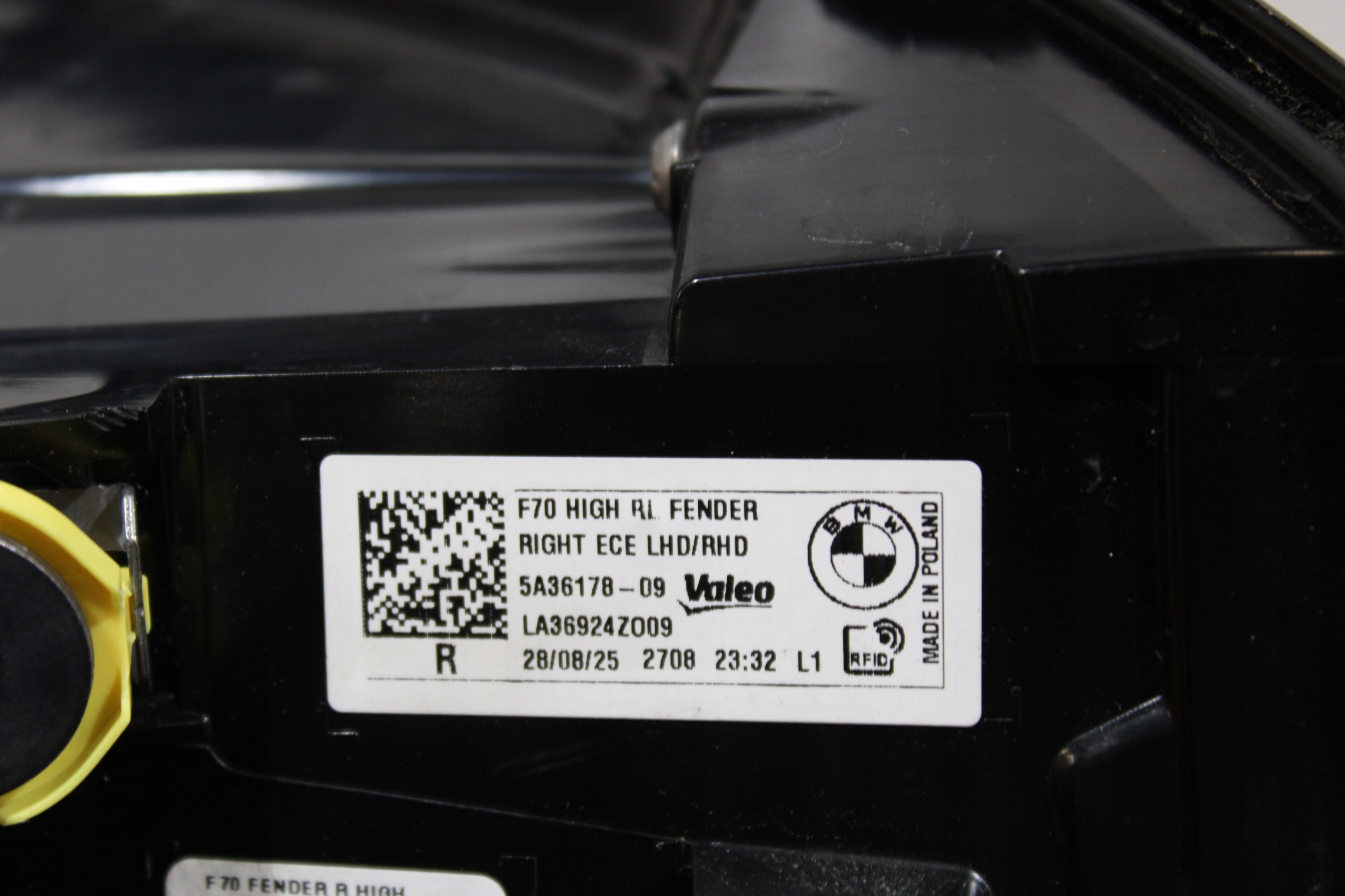 light right rear part 5A36178 BMW 1 F70 LIFT