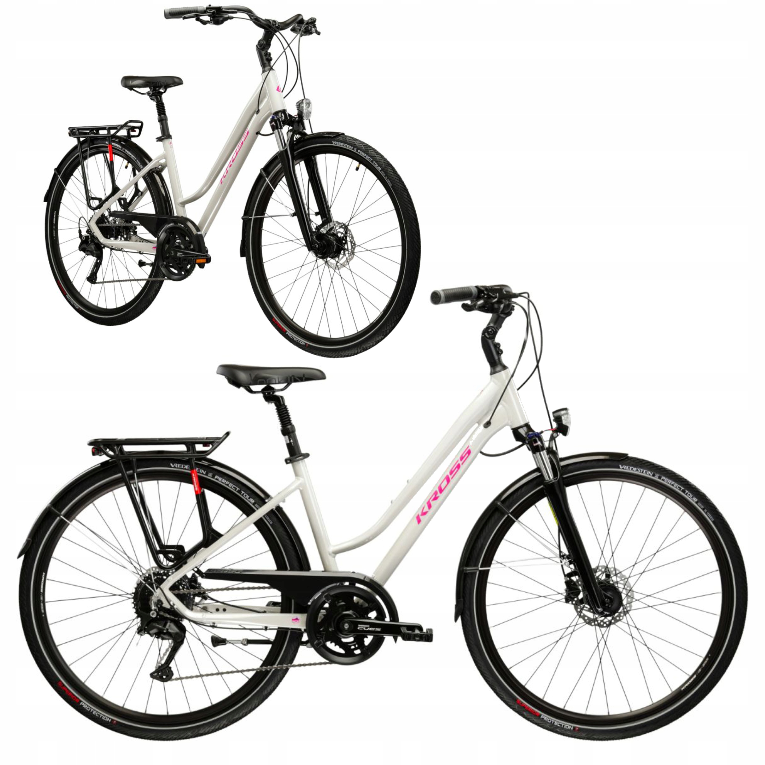 Rower Trekkingowy 28" Kross Trans 5.0 rama M 17" szary R25