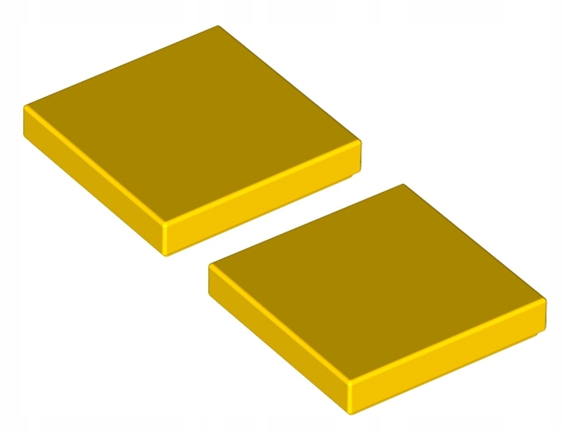 

Lego Płytka Płaska 2x2 Żółta/Yellow 3068/306824 x2