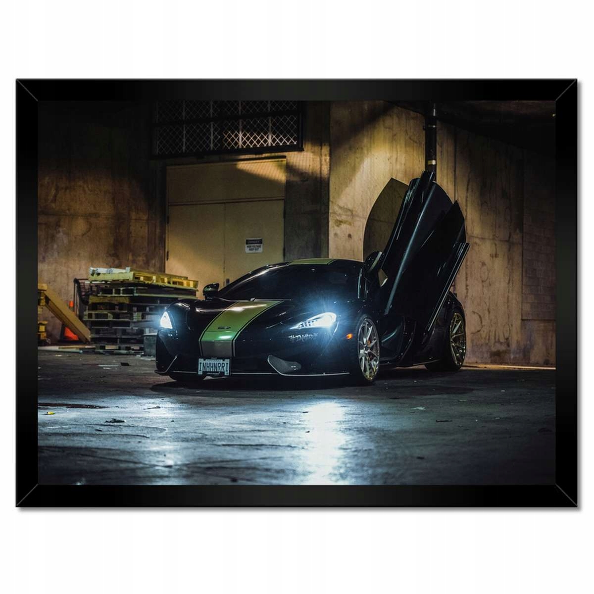Plakáty v rámu 40x30 McLaren v noci