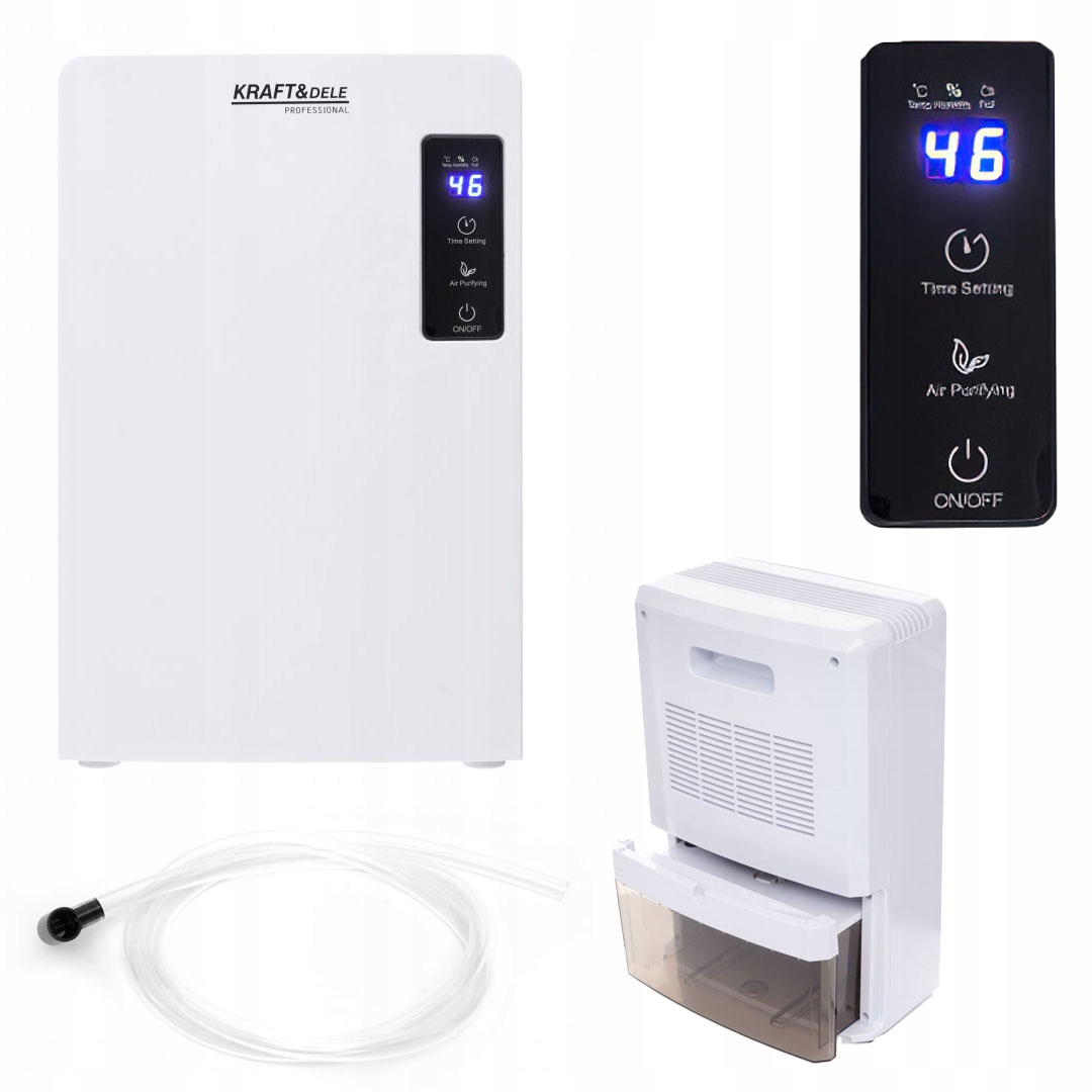 Osuszacz Powietrza Pochłaniacz Wilgoci Higrostat QuickDry 90W Kraft&Dele, K