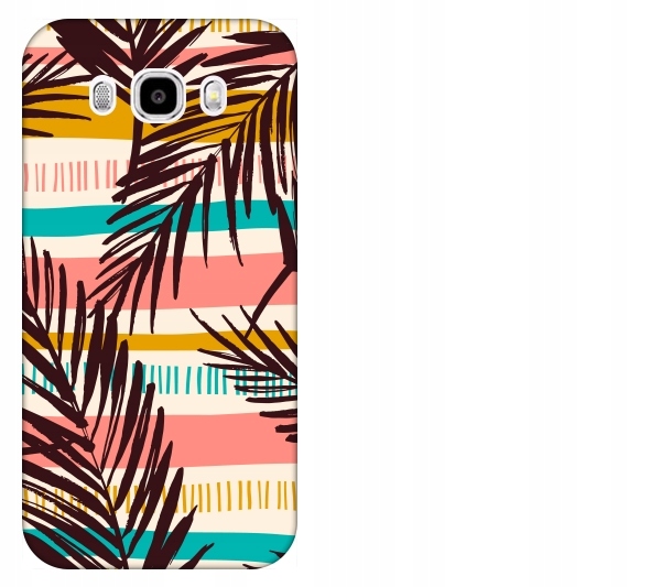 

Etui pokrowiec Samsung Galaxy J5 2016 Liscie tropi