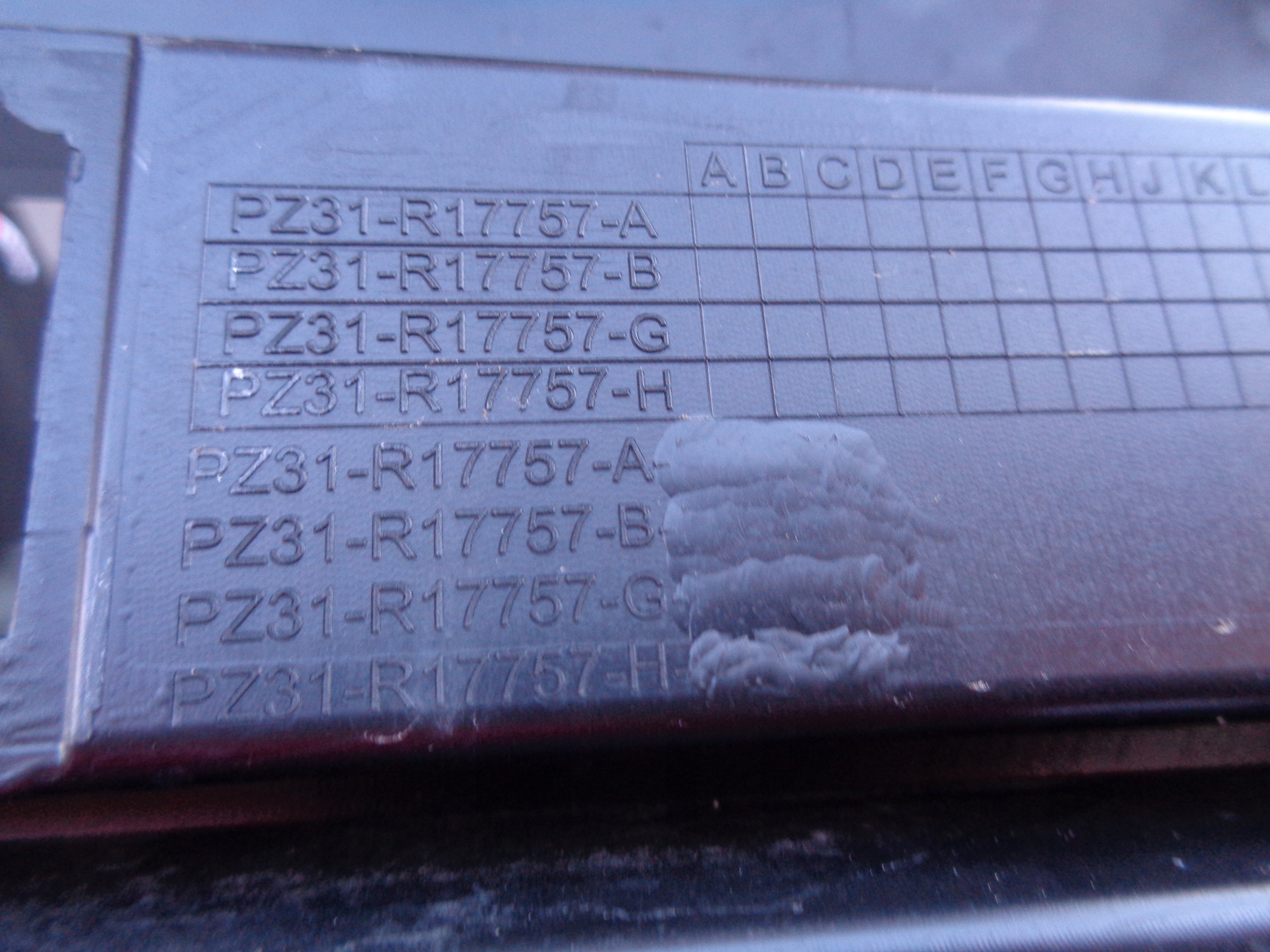 accessori Paraurti Anteriore spoiler FORD TRANSIT CUSTOM II 23- NR 3