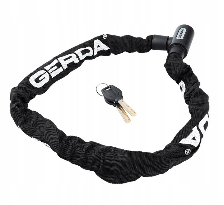 ZAPIĘCIE do ROWERU GERDA łańcuch mega mocny GRUBY Waga 670 g