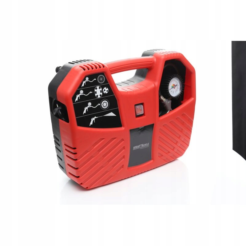 KOMPRESOR BEZOLEJOWY SPRĘŻARKA POWIETRZA 1100W PRZENOŚNY Kod producenta KD429