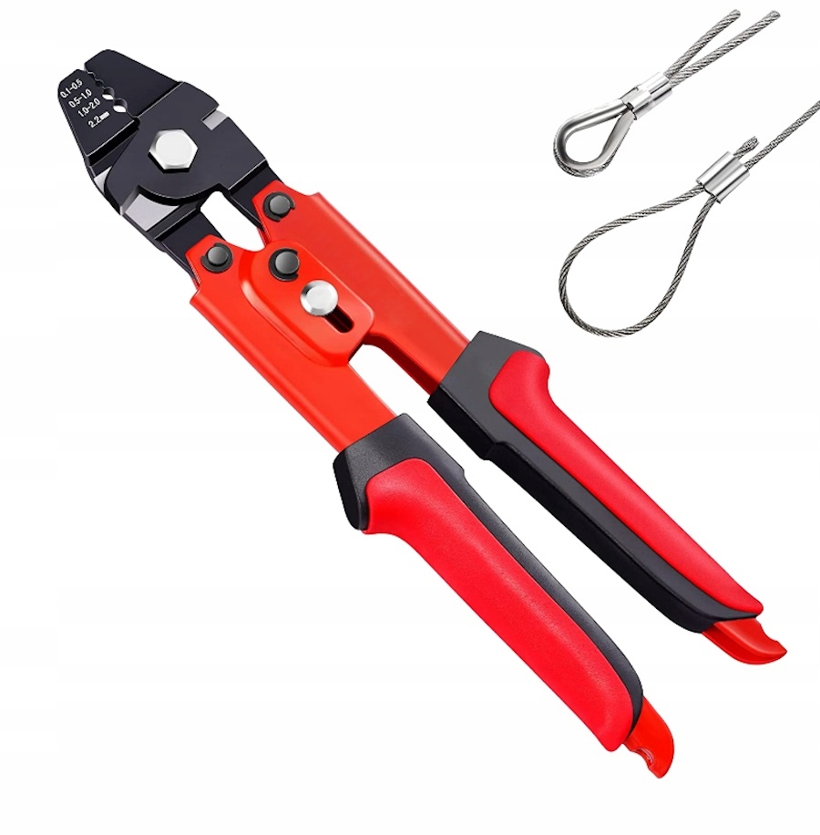 

Zaciskarka Szczypce Zaciskania Lin Linek Stalowych