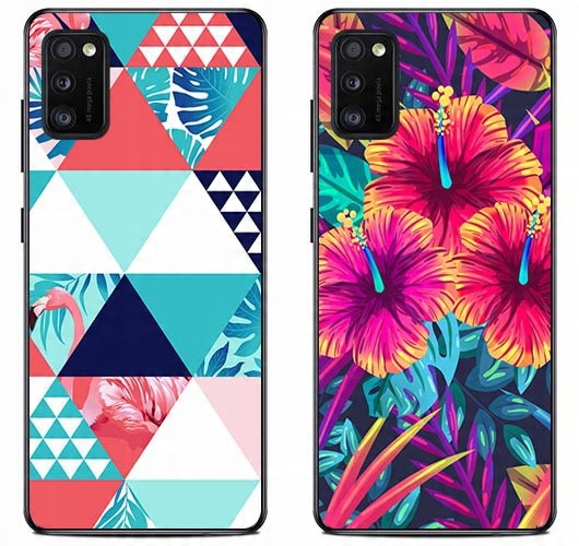 

2 x Etui Silikon Foto Do Samsung Galaxy A41 Szkło